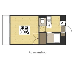 イースト207【3階】の間取り