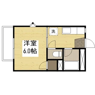 エイトライフアクアマリン【1階】の間取り