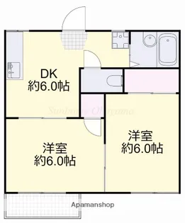 ローゼハイツ【102号室】の間取り