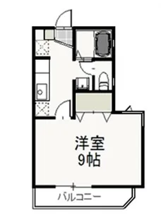 スリーサンズ【2階】の間取り