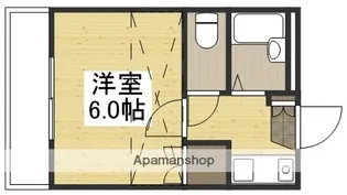 ロワール青江【203号室】の間取り