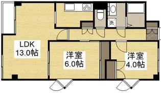 ヴィラ・ノーバ【7階】の間取り