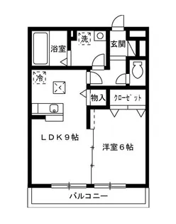 グランシャリオ【1階】の間取り
