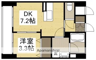 LA PRIERE【602号室】の間取り