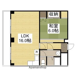 センチュリー平井【6階】の間取り