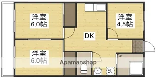 第三国際コーポ【804号室】の間取り
