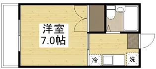 セリーヌ伊島【3階】の間取り