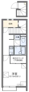 レオネクストパレス市場【2階】の間取り
