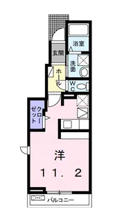 グランデM【103号室】の間取り