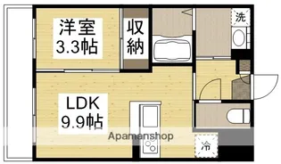 グリーンベア【1階】の間取り