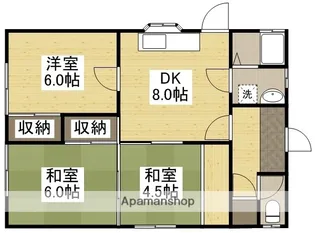 岡山県岡山市東区瀬戸町沖【一戸建】の間取り