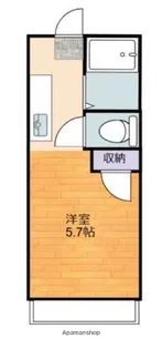 サンコーポ原【1階】の間取り