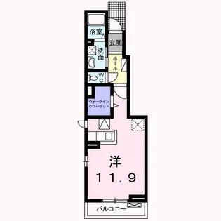 フォレストガーデンC【1階】の間取り