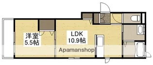 サンケープ【2階】の間取り