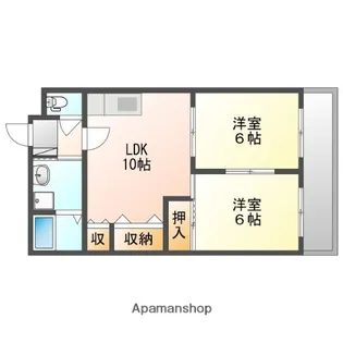 第二大興ビル【3階】の間取り