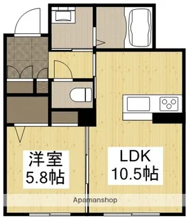 グラン ヘリテージ【1階】の間取り