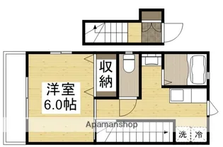 パシフィコ B【207号室】の間取り