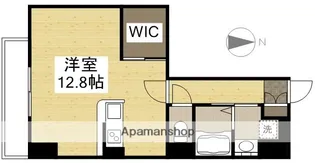 リビンコートSTUDIO富町アネックス【1004号室】の間取り