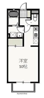 イーグレット3【202号室】の間取り