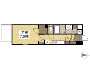 VILLA PRIMA【3階】の間取り