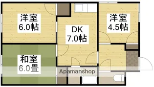 メゾン西ウィング【3階】の間取り