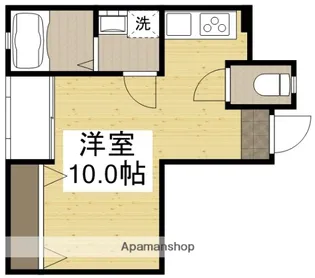 リバーサイド藤田A【1階】の間取り