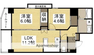 SIDE−I【6階】の間取り