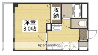 HILL COLLEGE DUO【2階】の間取り