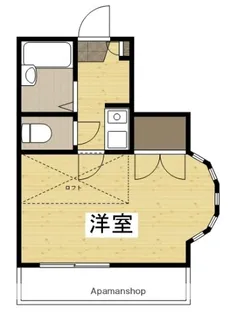 西川原第3レジデンス【2階】の間取り
