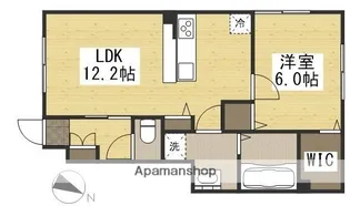 セントロイエル(横井上)【1階】の間取り