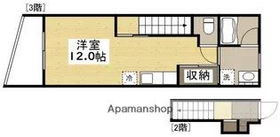 クレル瀬戸N棟(北棟)【3階】の間取り