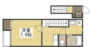 CREST【2階】の間取り