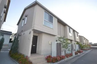 岡山県岡山市北区下中野【テラスハウス】の外観