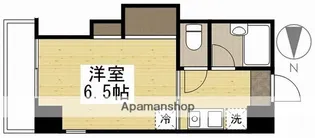 K’SB大供【5階】の間取り