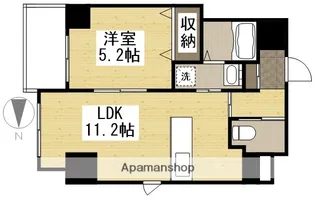 ブリエロッシュ【4階】の間取り