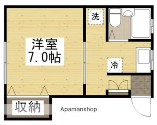 フィレンツェ3【A号室】の間取り