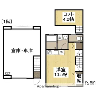 OHDARA BASE【5号室】の間取り