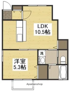 ARANCIA青江B棟【1階】の間取り