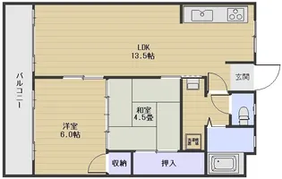 TIERRA芳泉Ⅰ【2階】の間取り