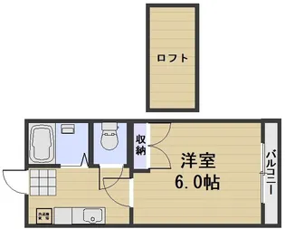 コーポ太陽 津島【2階】の間取り