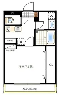アロウル大元駅前【4階】の間取り