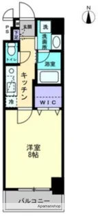 アルファレガロ南中央町【2階】の間取り