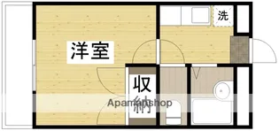 ハイムフローリス【1階】の間取り