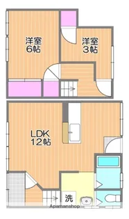 岡山県岡山市南区福富東2丁目【一戸建】の間取り