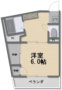あるふぁⅡ【211号室】の間取り