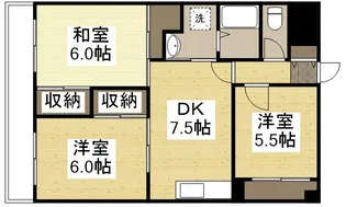 メゾン・ド・昭裕 Ⅰ【1階】の間取り