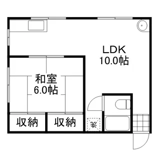 パークサイドレジデンス【3階】の間取り