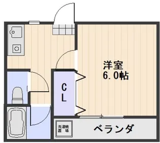 ル・クール瀬戸Ⅰ棟【3階】の間取り
