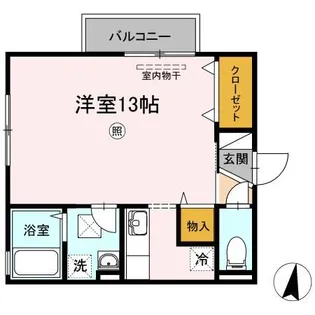 リビングタウン豊成 A棟【1階】の間取り