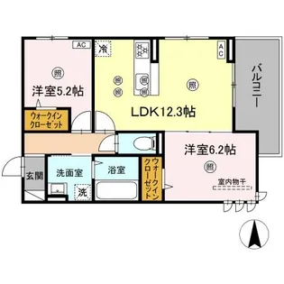 ル コンテ【3階】の間取り